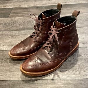 Thursday Boot Company Mens Wingtip Leather Boots Size  10.5